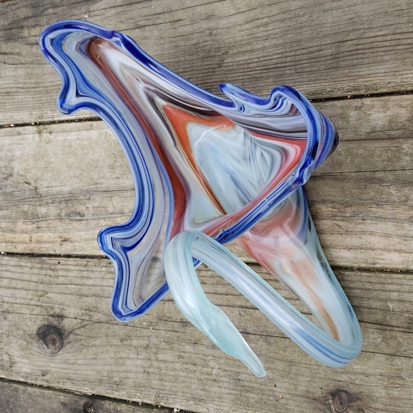 Murano Other - Murano swan in red, white and blue